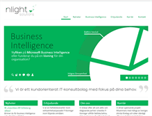 Tablet Screenshot of nlightsolutions.se